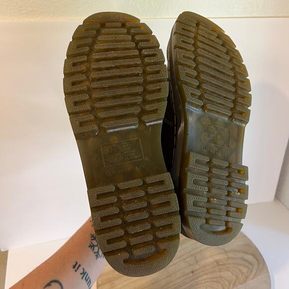 Dr. Martens Hardie II Brown Leather Chelsea Work Boots Unisex Size W11/M10 NEW - Picture 6 of 10